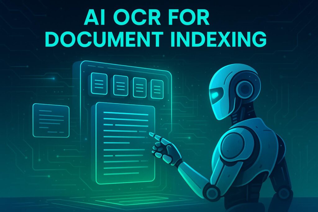 AI OCR for Document Indexing: Benefits and Use Cases